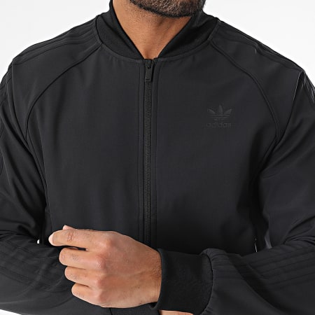 Adidas Originals - Ensemble Veste Zippée Et Pantalon Jogging Bonded IW0998 IW0997 Noir